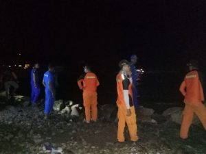 Proses korban masih dicari oleh tim rescue 