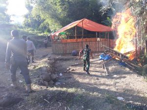 Lokasi sabung ayam di wilayah Janapria 