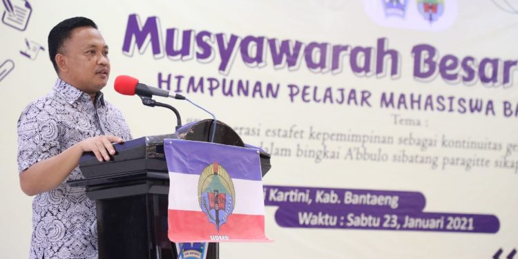 Buka Mubes HPMB, Ilham Azikin: Abaikan Konflik, Kita Butuh Kebersamaan