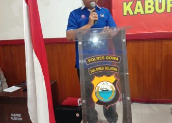 AKP MUSTARI SH ANTAR KESUKSESAN MUSKAB PBVSI GOWA, KAPOLRES GOWA KETUM PBVSI GOWA PERIODE 2021 – 2025