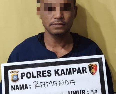 Tim Macan Polres Kampar Tangkap Residivis Curanmor, Pelaku Akui 40 Kali Nyuri Motor