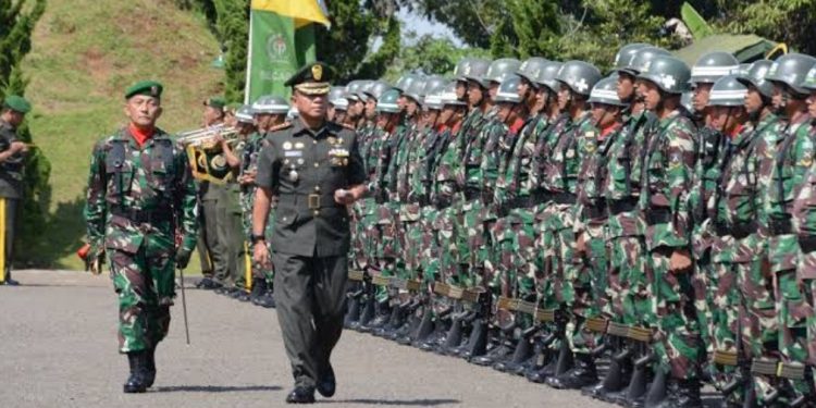 Ribuan Calon Bintara TNI Asli Papua Jalani Pendidikan Di Sejumlah Rindam