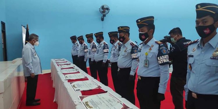 Kalapas Rangkasbitung Tanda Tangani Deklarasi Janji Kinerja Pencanangan ZI WBK/WBBM