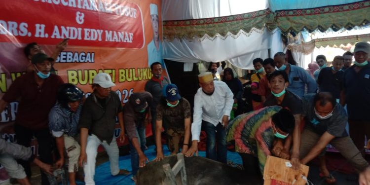 Penjual ikan di Bulukumba tunaikan nazarnya menyembelih 2 Ekor Kerbau
