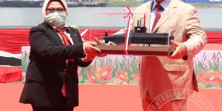 Menteri Pertahanan RI Prabowo Subianto Mengapresiasi Dalam Produksi Kapal Selam