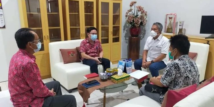 Bupati FDW kunjungi Balai Wilayah Sungai Sulut untuk Peningkatan infrastruktur