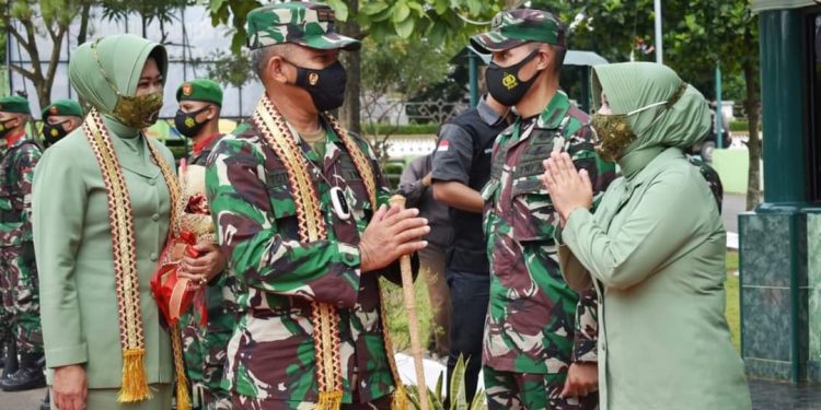Komandan Korem 043/Garuda Hitam Kunjungi Kodim 0412/Lampung Utara