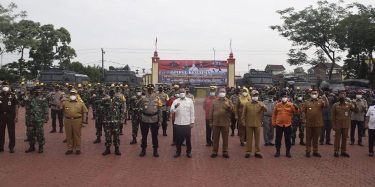 Polda Sumut Gelar Apel Gabungan Cegah Kebakaran Hutan dan Lahan