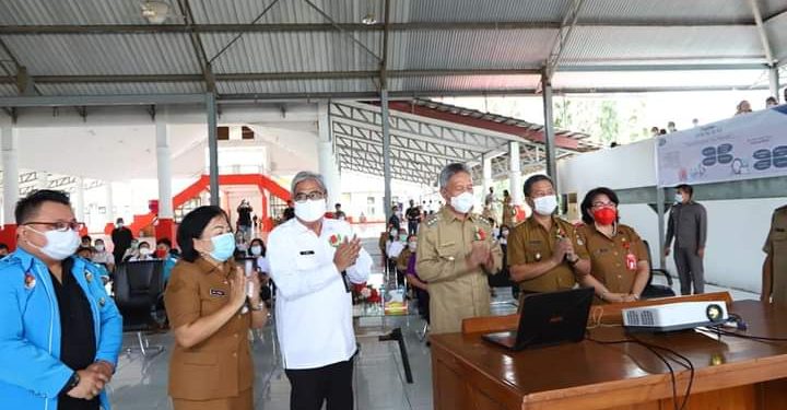 Pemkab Minsel Canangkan kegiatan BOKB Tahun 2021 dan Percepatan Cegah Stunting