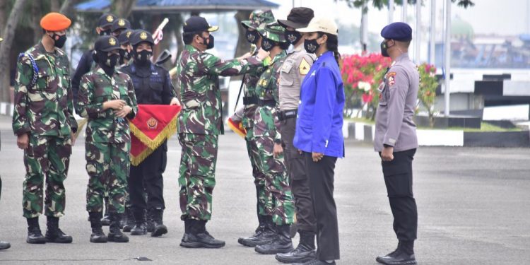 Kapolda Sumut Dampingi Kalemdiklat Polri dan Danjen Akademi TNI Tinjau Satlat Macan Latsitardanus XLI di Simalungun