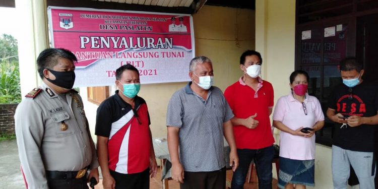 PemDes Paslaten mulai salur BLT – DD Tahap Pertama Tahun 2021