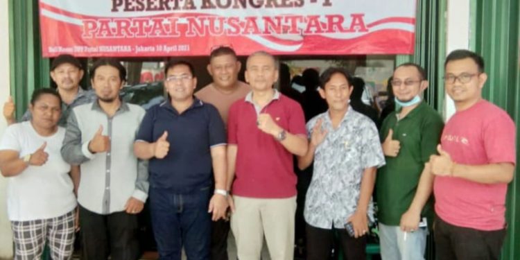 Usai kongres I,Ketum partai Nusantara ucapkan terima kasih dan permohonan maaf