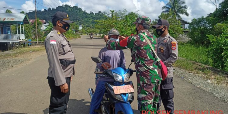 Polri-TNI Ajak Warga Disiplin Melaksanakan PROKES