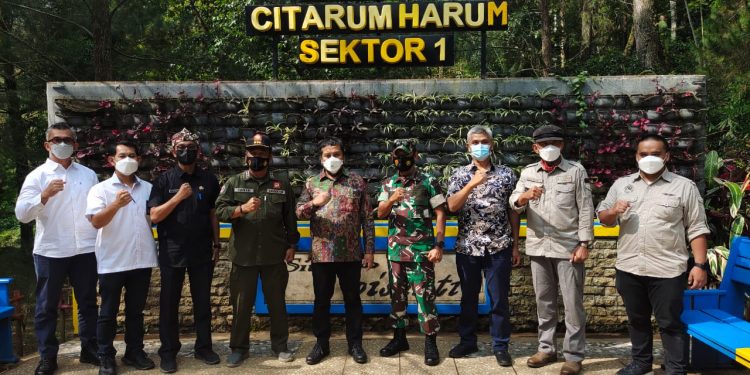 Bappenas pusat dan BBWS kunjungi sektor 1 satgas citarum