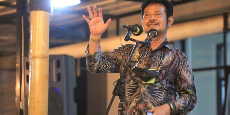 Menteri Pertanian launching Korporasi Petani Hortikultura Di Ponpres Al-Ittifaq