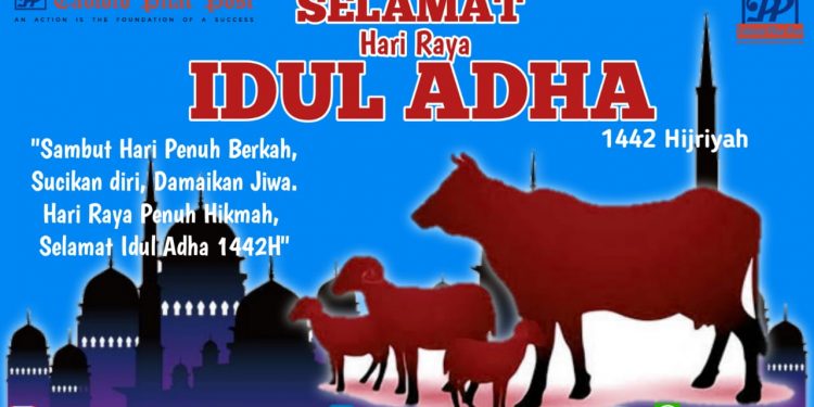 Perayaan Idul Adha 2021/1442 Hijriyah Harus Tetap Disiplin dan patuh dalam menjalankan protokol kesehatan