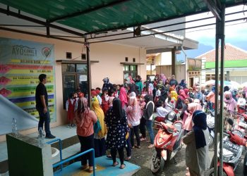 Desa Margamulya Bersinergis Dengan Sekolah, Laksanakan vaksinasi Terhadap Siswa Sekolah Dasar