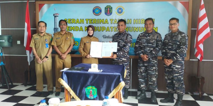 Pemkab Nunukan, Hibah Lahan 2 Hektar Untuk Mako Guspurla Koarmada II