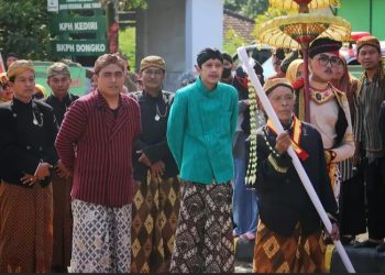 Wabub Trenggalek Syah Natanegara ikuti prosesi Adat Ngitung Batih di Kecamatan Dongko.