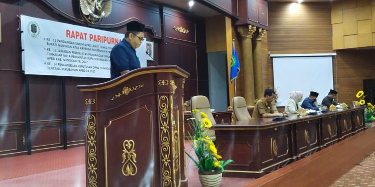 Fraksi Partai Hanura, Menyampaikan Pandangan Umum