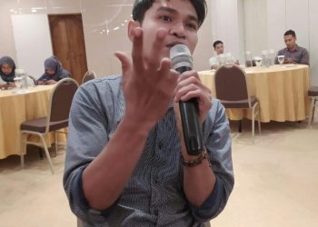 Ketua Karang Taruna Kec. Sakra Barat Ilham Jsuhari