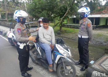 Tilang Manual Ditiadakan, Satlantas Polres Lombok Tengah Kedepankan Edukasi Dan Himbauan.