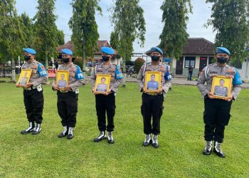 Langgar Kode Etik Profesi Polri, 5 Personel Polres Lampung Utara Diberhentikan Tidak Dengan Hormat