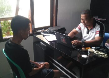 Bawa Bocah 3 hari di Bawah Umur, Pelaku Berhasil Diamankan ke Mapolres Lampung Utara