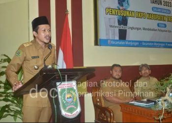 Hadiri Musrenbancam Munjungan Wabup Syah, Mendapatkan Aspirasi Peningkatan Jalan Munjungan -Dongko
