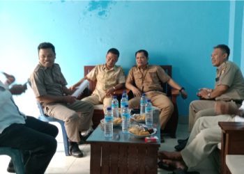 Panitia Pilkades Peresak Dikunjungi Dinas PMD kabupaten.