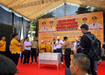 Polres Lampung Tengah Polda Lampung Amankan Acara Gebyar Samsat di Mall Pelayanan Publik