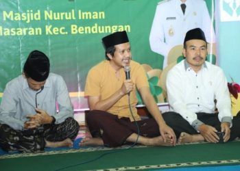 Safari Romadhon 1444 H, Wabub Trenggalek Di Desa Masaran Kecamatan Bendungan.