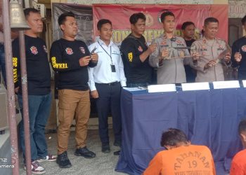 Pelaku Spesialis Dimalam Hari Curat Di 19 TKP Dibekuk Jajaran Polsek Terbangi Besar