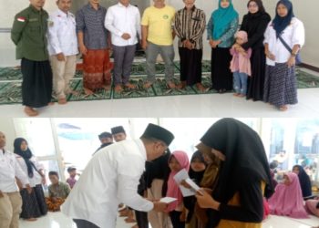 Momentum Ramadhan, Bazisdus Jorong Adakan Santunan Kepada Anak Yatim, Dhuafa dan Lansia Serta Pengobatan Gratis..