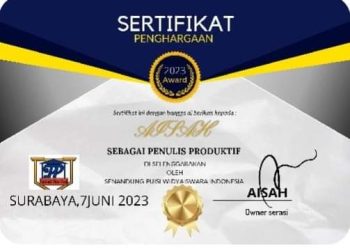 Group SERASI Adakan Lomba Puisi Gandeng Tabloid Pilarpost Bertajuk ,”Lansia Warga Emas”