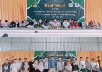 Moment Halal Bihalal STID MI Al Ishlahuddiny Membuka Perkuliahan Perdana.