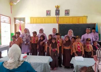 Masa Orientasi Siswa Siswi SDN 5 Di Sekolah SDN 3 Wonokerto