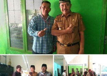 Hari Pertama Sebagai Kades Terpilih , Deni Pantau Pelaksanaan Bantuan Pangan