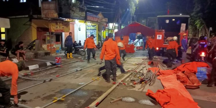 BPBD Garut Dirikan Tenda Darurat di RSUD Sumedang Pasca-Gempa