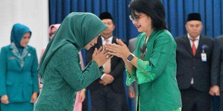 Amanda Lantik Penjabat Ketua Tim Penggerak PKK Garut
