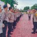Tingkatkan Kesidiplinan, Kapolres Periksa Kerapian Personelnya