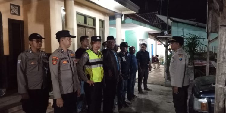 Polres Malang Bersama Muspika Bantur Amankan Seni Bantengan