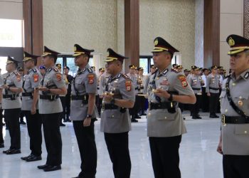 Pimpin Sertijab Pejabat Utama dan Kapolres, Kapolda Sulsel : Terimakasih Pejabat Lama dan Selamat Bertugas Pejabat Baru