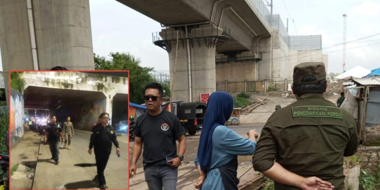 32 PKL di Underpass Padalarang Diberi Himbauan Oleh Satpol-PP KBB, Ini Kata Kasat