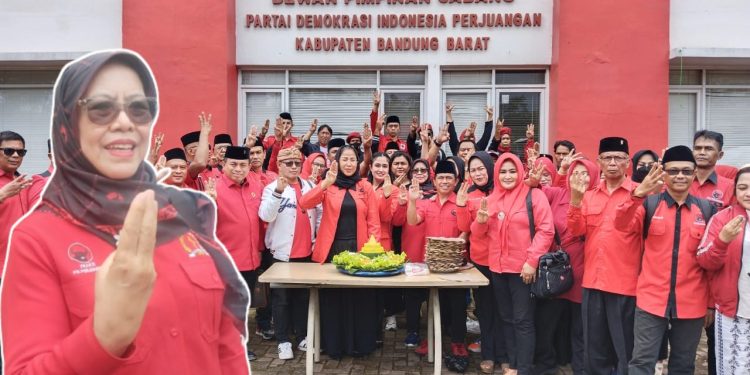 Hj. Elin Suharliah Ajak Kader PDI-P KBB Turun Sampai Akar Rumput Demi Menangkan Ganjar Mahfud
