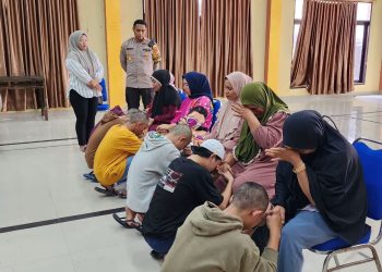 Banjir Air Mata Para Ortu Saat Kapolres Bantaeng Berikan Wejangan ke Pelaku Tawuran