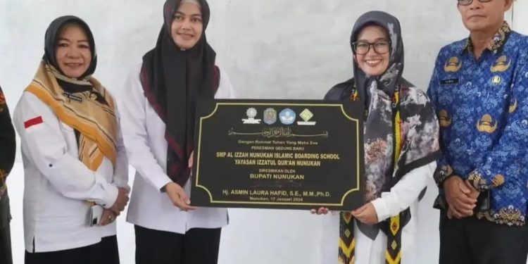 Bupati Nunukan Meresmikan Gedung Sekolah Baru di Awal Tahun 2024