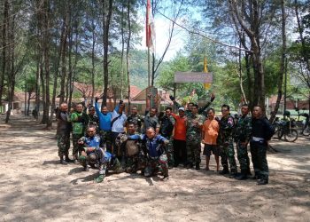 Kunjungan Dandim 0818 Malang-Batu,di wilayah Malang selatan