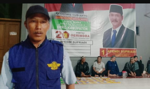 Ratusan Relawan Kemenangan Apendi Prabowo Gibran Dapil 4 Gelar Sujud Syukur