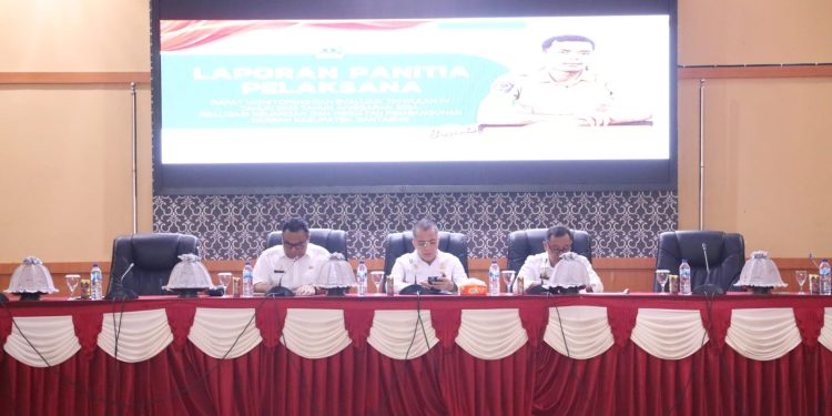 Sekda Bantaeng Buka Rapat Monev Realisasi Keuangan
